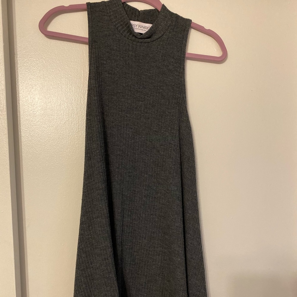 Gypsy Warrior Short Sleeveless Sweater Dress!